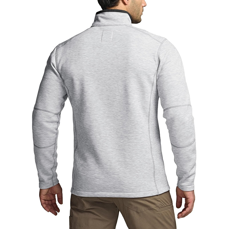 Cqr Thermal Fleece Quarter Zip Sweater Outdoor Lightweight Pullover