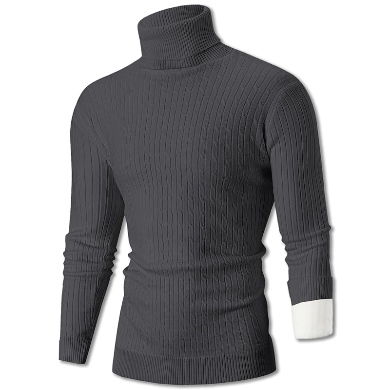 Slim Fit High Rise Pullover For Men