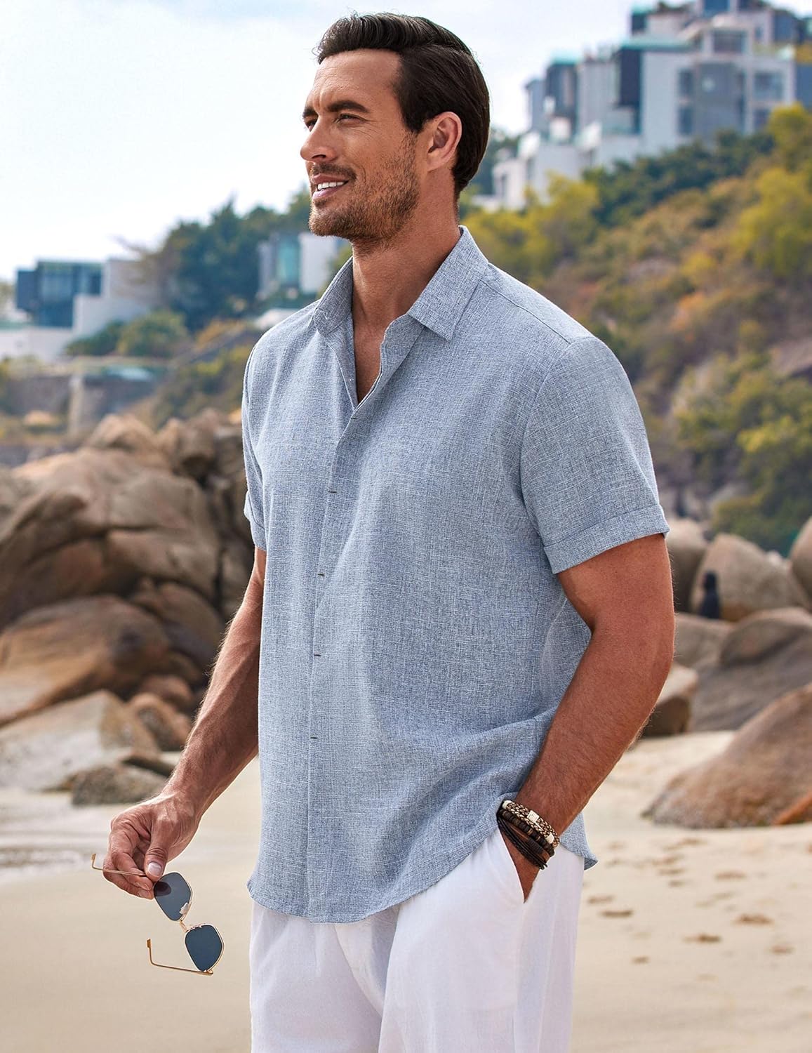 Casual Short Sleeve Summer Shirt