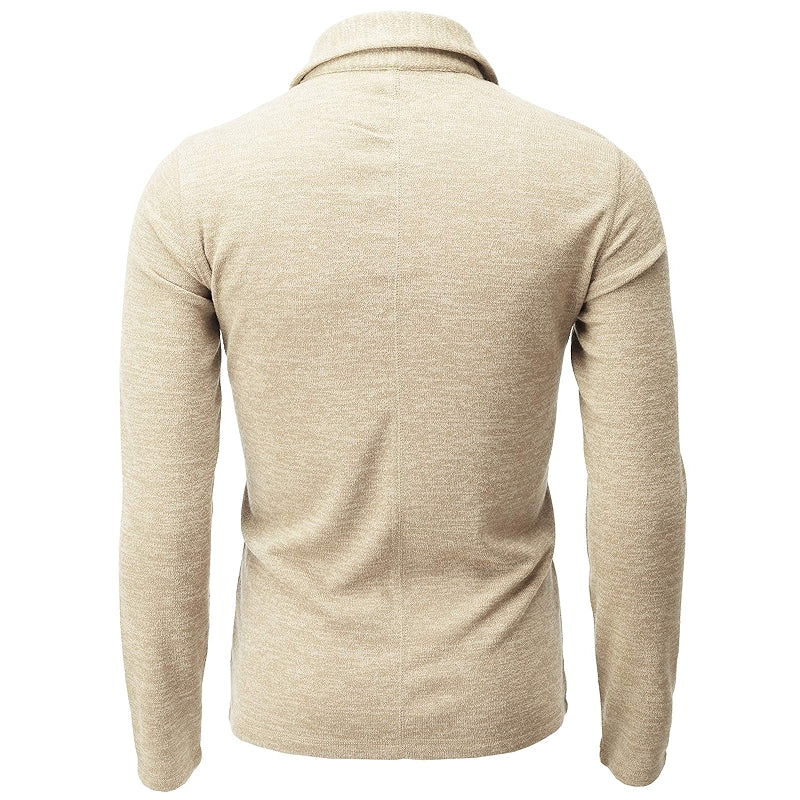 Casual Slim Fit Pullover Sweater Lightweight Long Sleeve Top