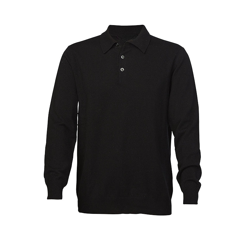 Soft And Warm Lightweight Polo Sweater