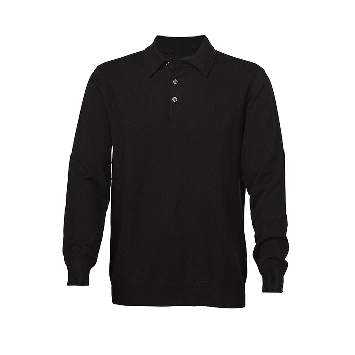 Soft And Warm Lightweight Polo Sweater