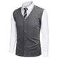 Sleeveless Knitted Button Up Vest