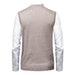 Thick Argyle Sweater Vest Classic V Neck Knitwear Sleeveless Pullover