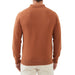 Kallspin Cotton Knit Polo Sweater Classic Casual Long Sleeve