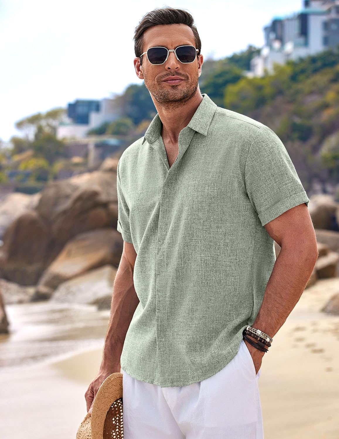 Casual Short Sleeve Summer Shirt