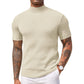 Short Sleeves Mock Design Top