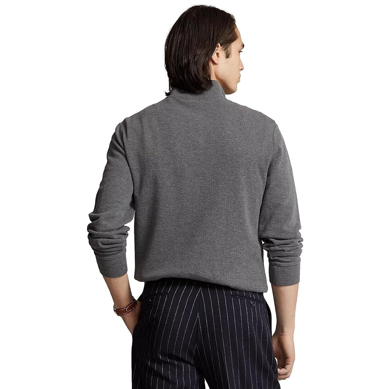 Classic Estate Rib Quarter Zip Pullover Sweater