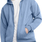 Casual Zip Up Hooded Sweatshirt