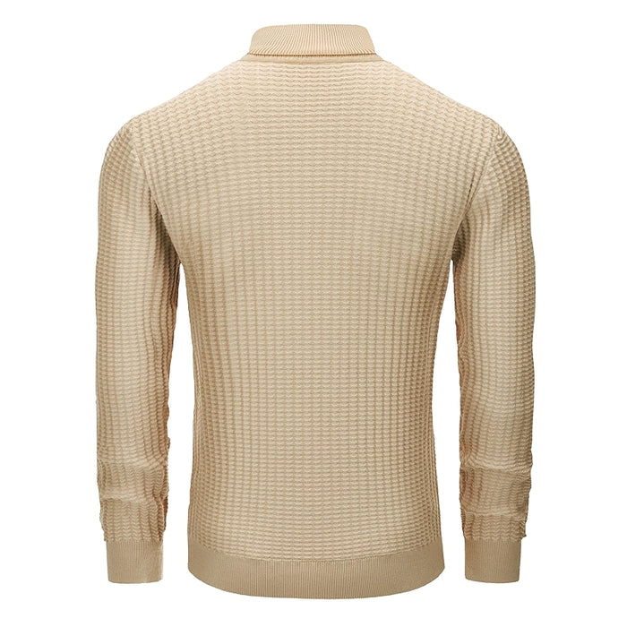 Lion Nardo Turtleneck Sweater Slim Fit Long Sleeve Pullover