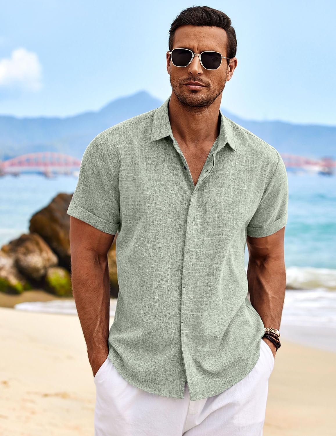 Casual Short Sleeve Summer Shirt