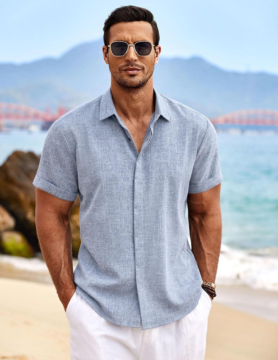 Casual Short Sleeve Summer Shirt