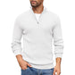 Lightweight Quarter Zip Design Slim Fit Pullover