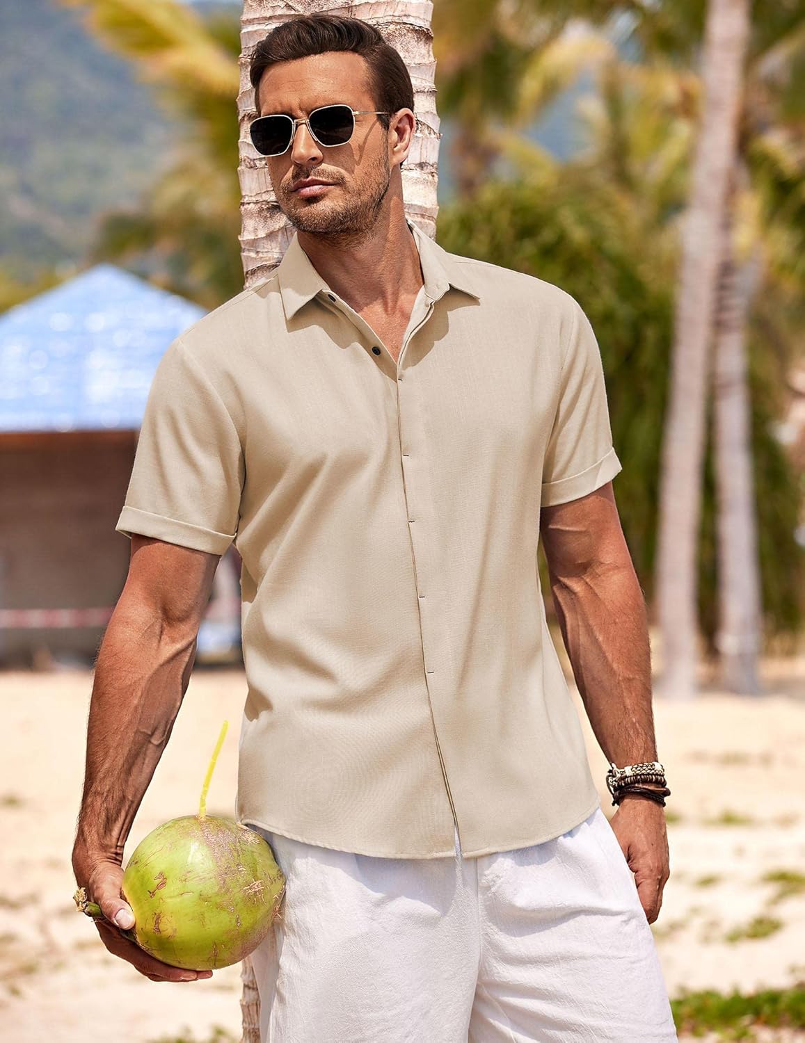 Casual Short Sleeve Summer Shirt