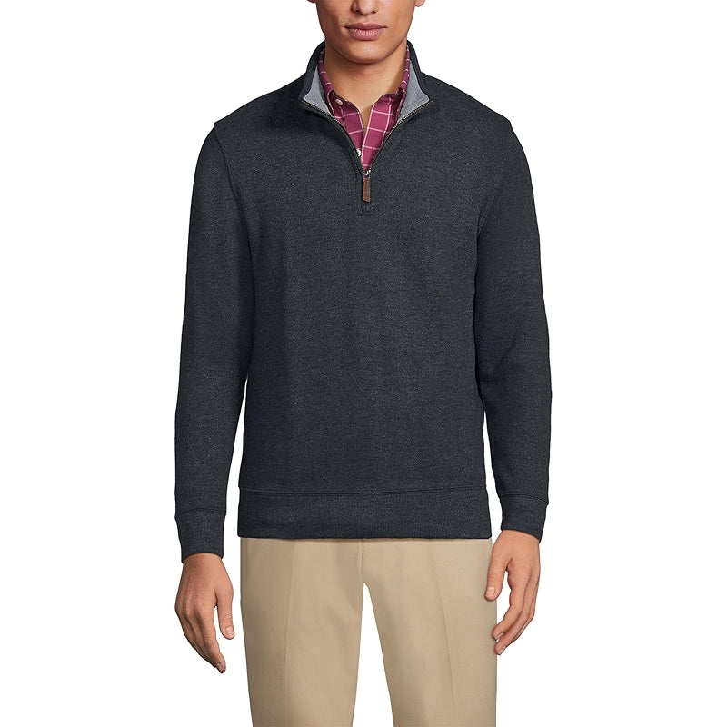 Bedford Rib Quarter Zip Sweater