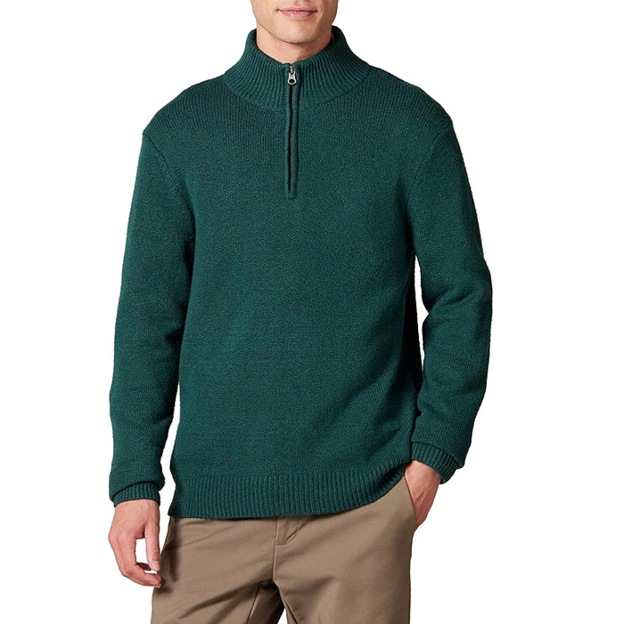 Long Sleeve Soft Touch Quarter Zip Sweater