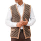 Runcati Sleeveless Sweater Vest V Neck Button Down Cardigan