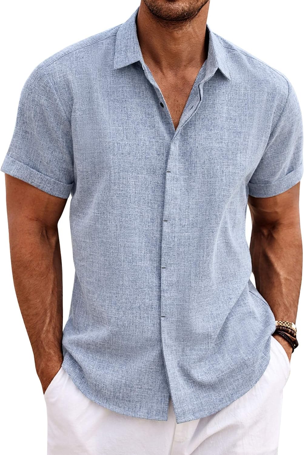 Casual Short Sleeve Summer Shirt