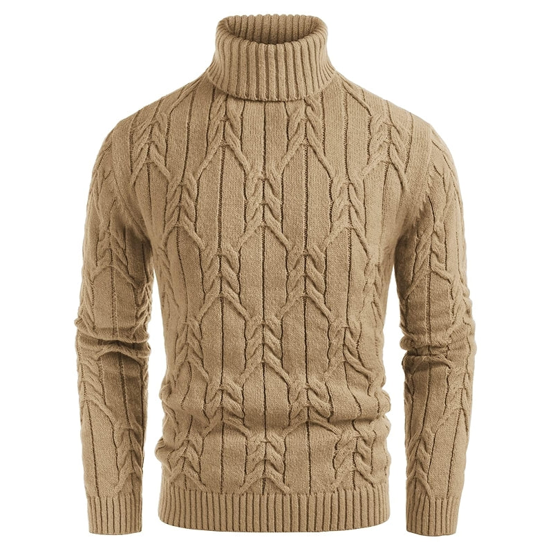 Solid Color Twisted Design Knit Pullover