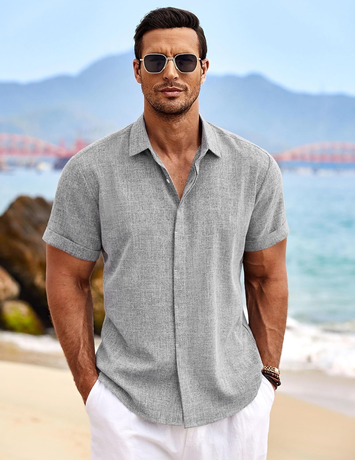 Casual Short Sleeve Summer Shirt