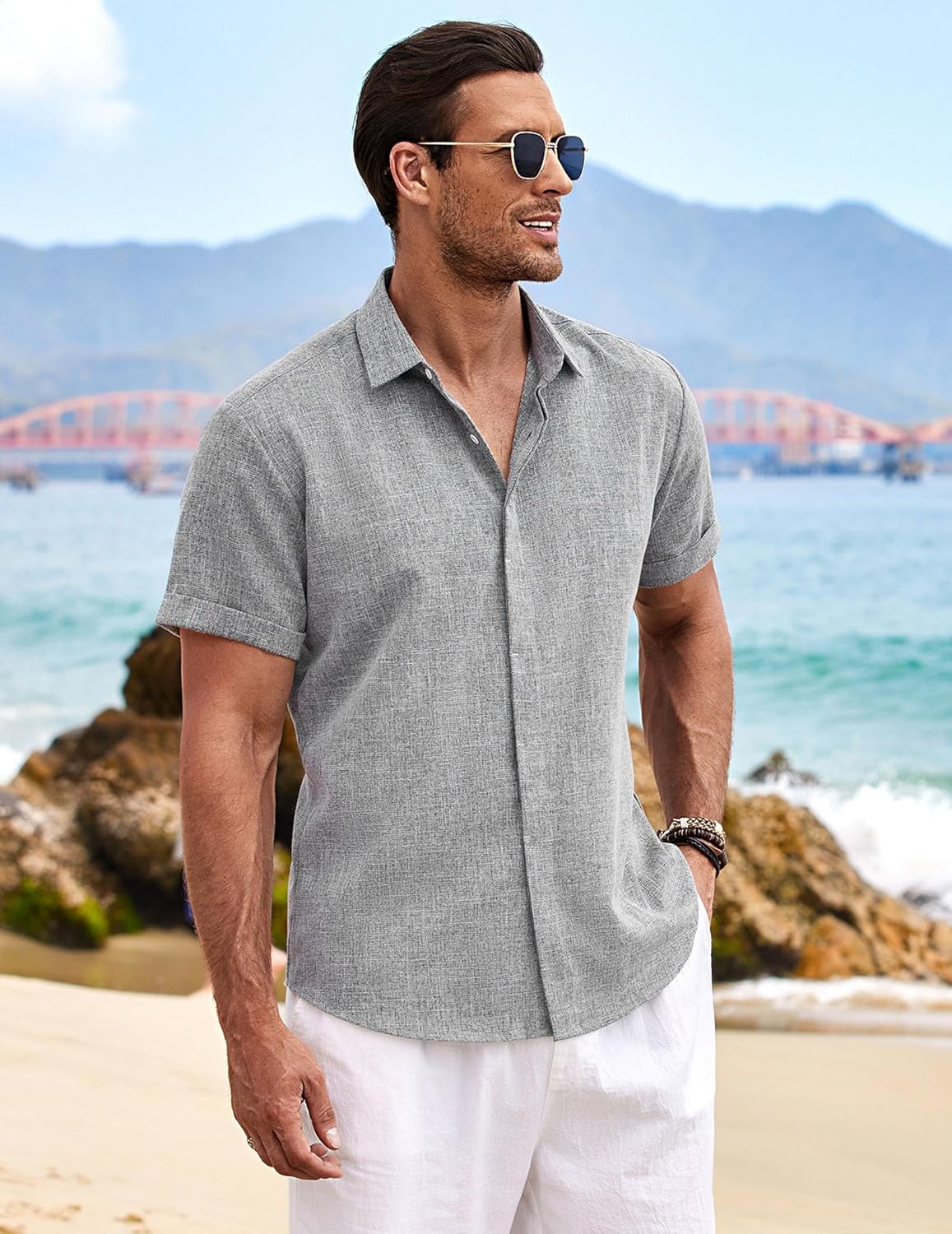 Casual Short Sleeve Summer Shirt