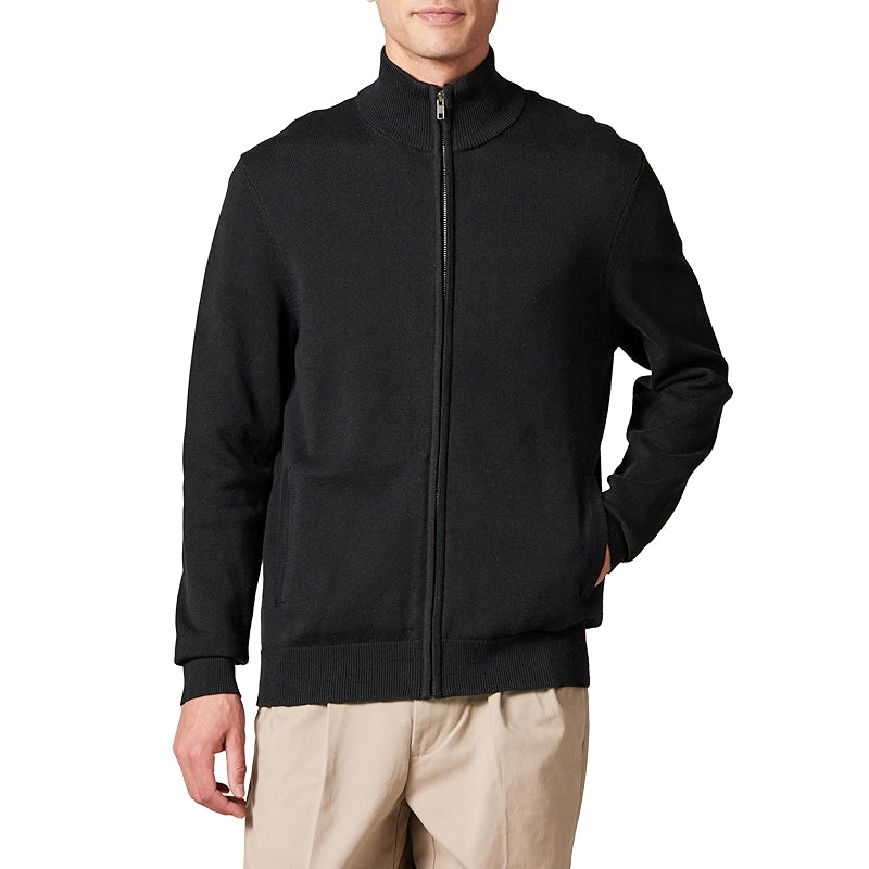 Full Zip Cotton Sweater