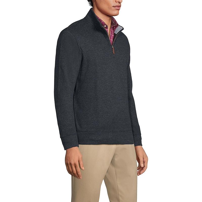 Bedford Rib Quarter Zip Sweater