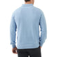 Kallspin Cotton Knit Polo Sweater Classic Casual Long Sleeve