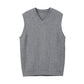 V Neck Knitted Sweater Sleeveless Pullover Knitwear Vest