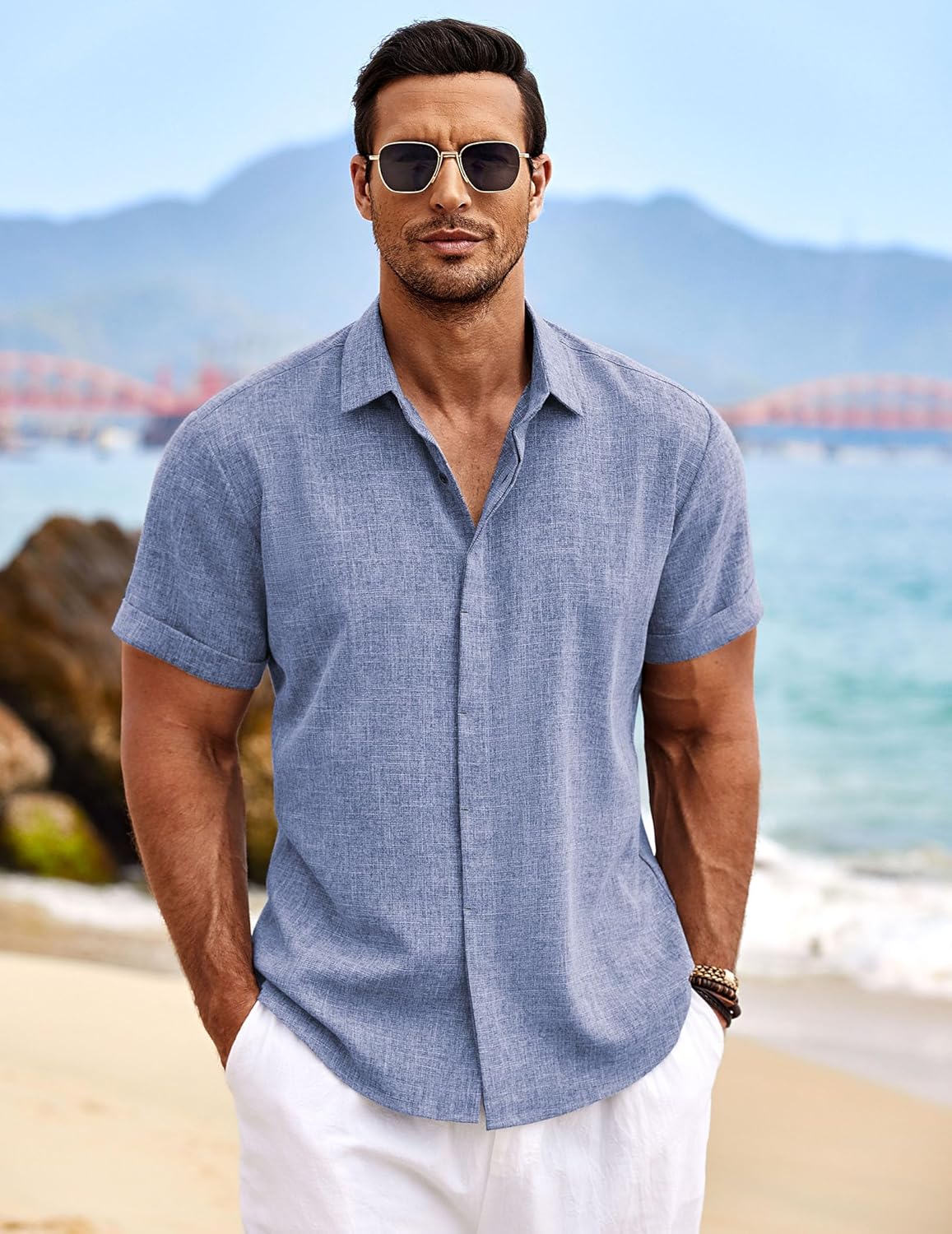 Casual Short Sleeve Summer Shirt