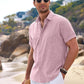 Casual Short Sleeve Summer Shirt