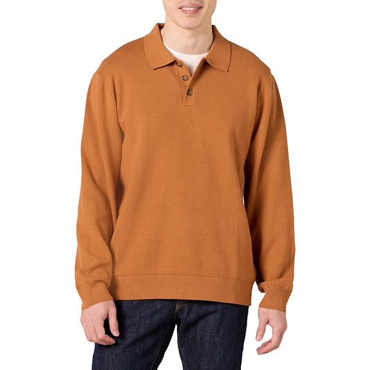 Essentials Relaxed Fit Polo Sweater