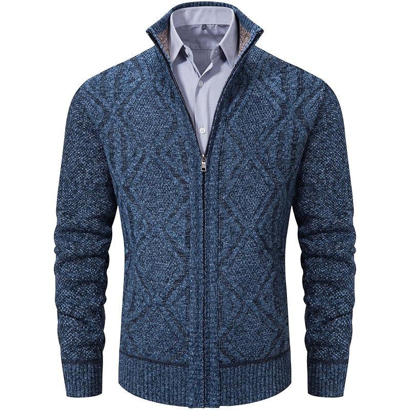 Versatile Knitted Cardigan With Pockets