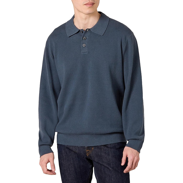 Essentials Relaxed Fit Polo Sweater