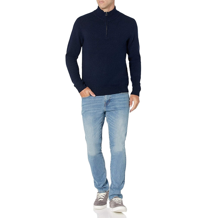 Long Sleeve Soft Touch Quarter Zip Sweater