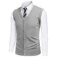 Sleeveless Knitted Button Up Vest
