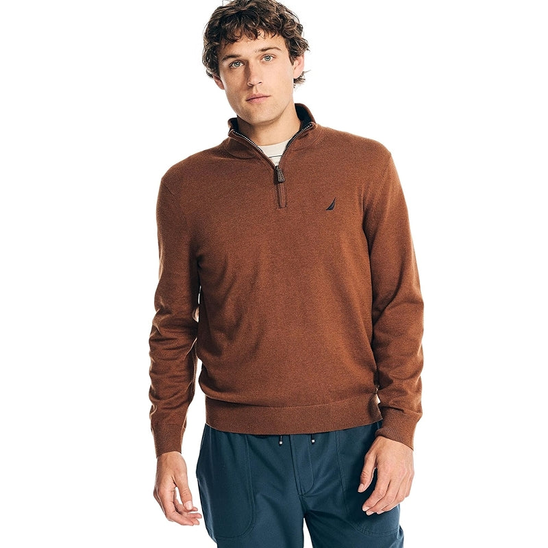 Quarter Zip Solid Colored Pullover