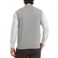 Cotton Quarter Zipper Sweater Vest V Neck Lightweight Sleeveless