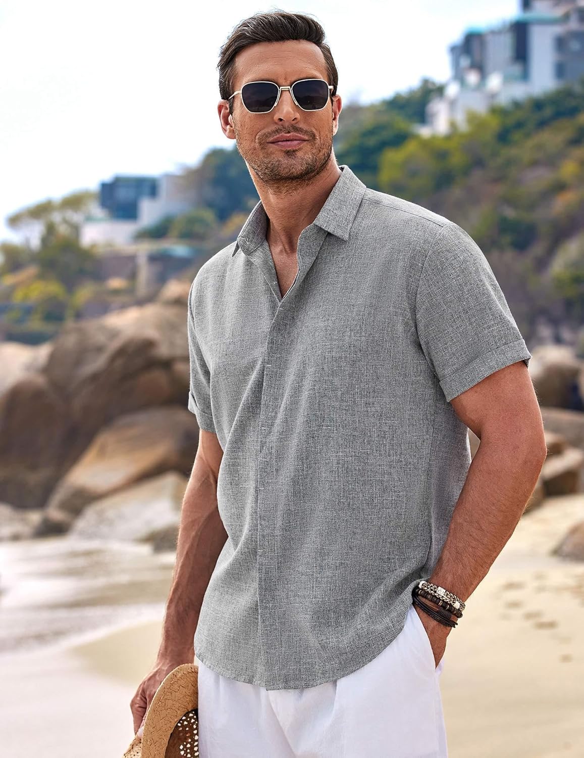 Casual Short Sleeve Summer Shirt