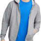 Casual Zip Up Hooded Sweatshirt