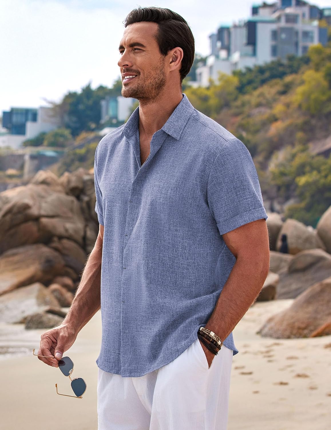 Casual Short Sleeve Summer Shirt