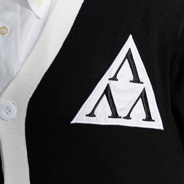 Revenge Of The Nerds Tri Lambda Black And White Costume Cardigan Sweater