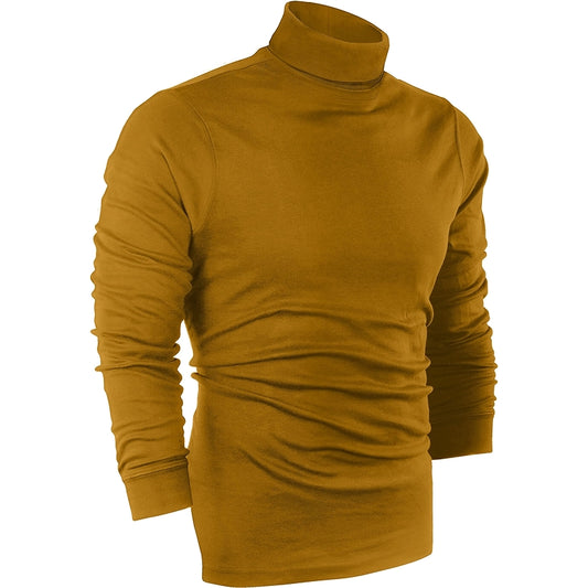 Utopia Wear Turtleneck Slim Fit Lightweight Pullover Top