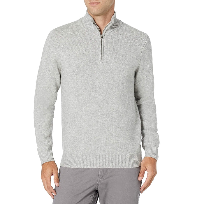 Long Sleeve Soft Touch Quarter Zip Sweater