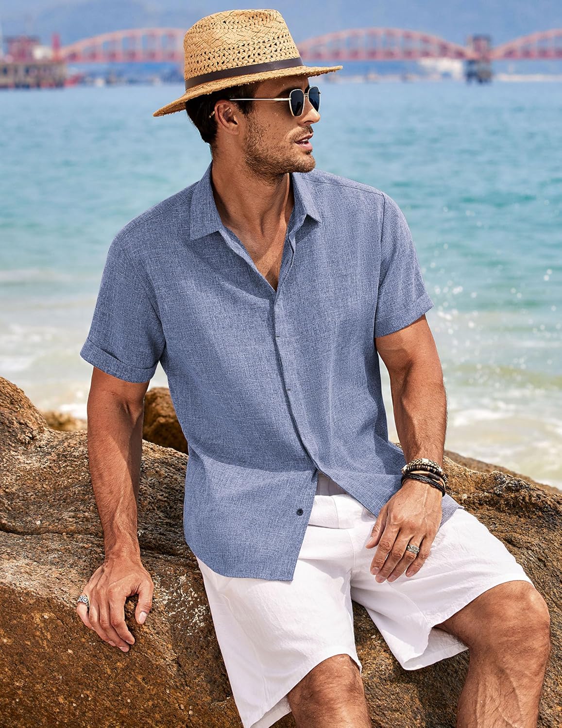 Casual Short Sleeve Summer Shirt