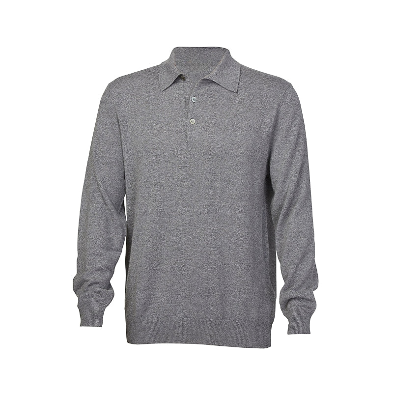 Soft And Warm Lightweight Polo Sweater