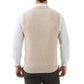 Kallspin Sweater Vest Wool Blend V Neck Button Sleeveless Cardigan