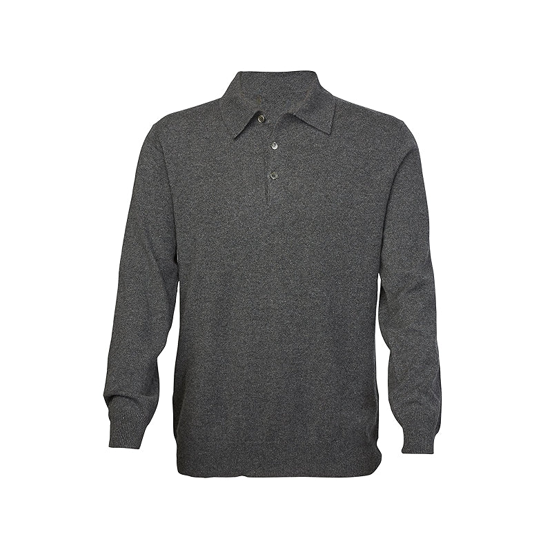 Soft And Warm Lightweight Polo Sweater