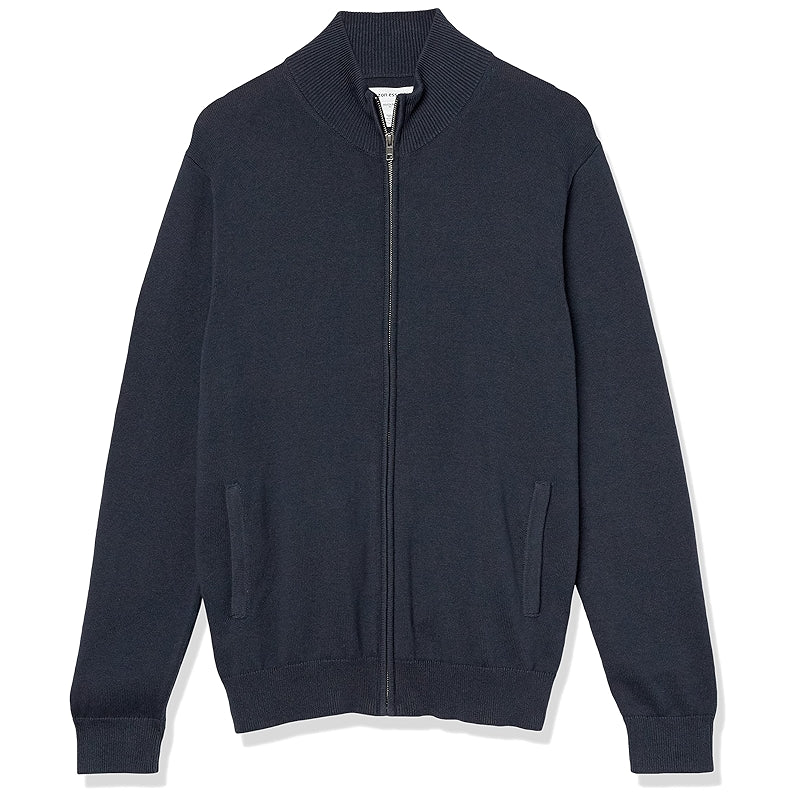 Full Zip Cotton Sweater