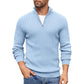 Lightweight Quarter Zip Design Slim Fit Pullover